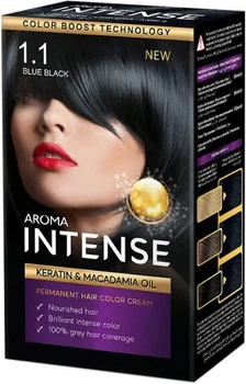 Краска для волос Aroma Intense 1.1 темно синий 50 мл (3800013556337)