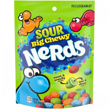Драже Nerds с хрустящей оболочкой Sour Big Chewy Candy 283g