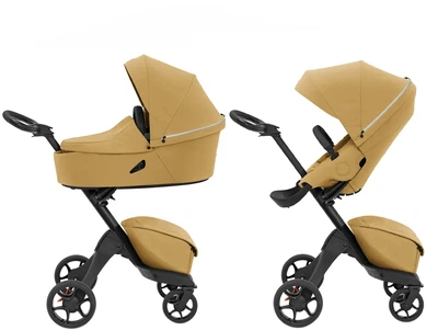 Коляска 2 в 1 Stokke Xplory X Golden Yellow + Люлька в подарунок (571405акц.)