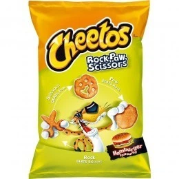 Снеки Cheetos Rock Paw Hamburger со вкусом гамбургера 145 г