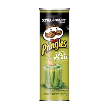 Pringles Dill Pickle (соленый огурец) 158 г