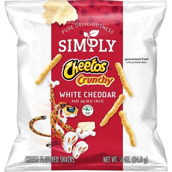 Чипсы Cheetos Simply Crunchy White Cheddar 24.8 г