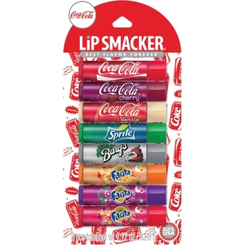 Набор бальзамов для губ Lip Smacker Coca Cola Lip Gloss Party Pack 8 шт
