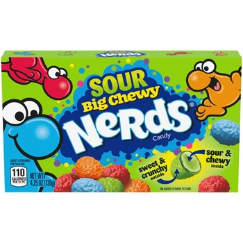 Жувальні цукерки Nerds Sour Big Chewy 120 g
