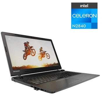 Ноутбук Б-класс Lenovo IdeaPad 100-15IBY / 15.6" (1366x768) TN / Intel Celeron N2840 (2 ядра по 2.16 - 2.58 GHz) / 4 GB DDR3 / 120 GB SSD / Intel HD Graphics / WebCam б/у