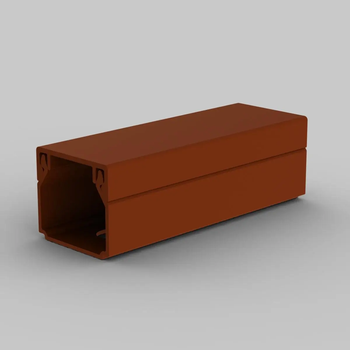 Кабельний канал KOPOS 40*40 темне дерево ПВХ LHD 40X40_ТD (короб/жолоб)