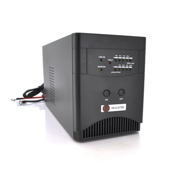 ИБП с правильной синусоидой VIR-ELECTRIC NB-T601LED 1000VA(600Вт), под внешнюю батарею, ток заряда 25А, (375х130х190) Q1
