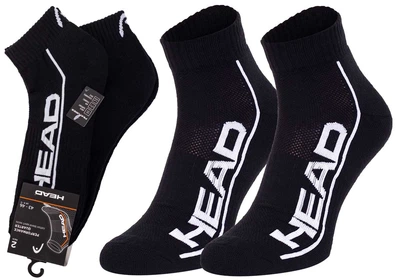 Шкарпетки Head PERFORMANCE QUARTER 2P UNISEX Чорний 35-38 (791019001-005)