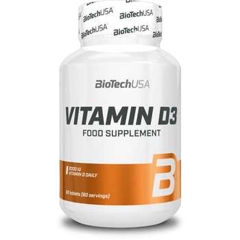 Вітамін D для спорту BioTechUSA Vitamin D3 60 Tabs