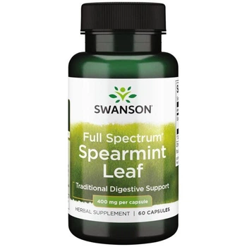 М'ята Swanson Spearmint Leaf 400 mg 60 Caps