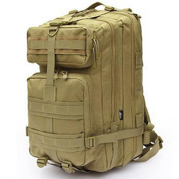 Рюкзак для туризму, походів, полювання, риболовлі з USB Спартак Molle Assault 36L Coyote N