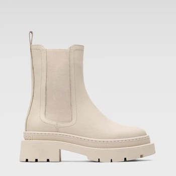 Trapery damskie skórzane Gino Rossi 222FW103V 39 25.4 cm Beżowe (5904862047317) (955555900469782) - Outlet