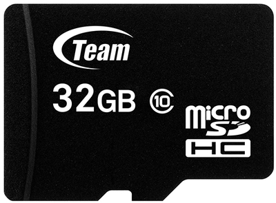 Карта памяти Team MicroSDHC 32GB Class 10 UHS-I (TUSDH32GCL10U02)