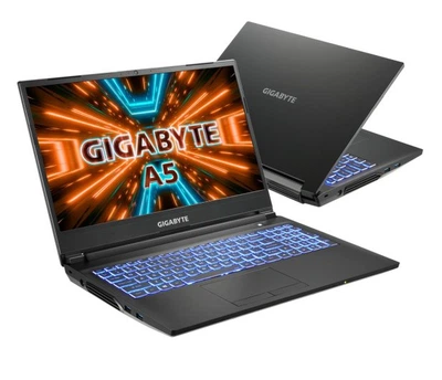 Ноутбук Gigabyte A5 / AMD Ryzen™ 5 5600H / 16 GB RAM / SSD 512 GB / NVIDIA GeForce RTX 3060 + графика AMD Radeon™ / 144Hz матовый, LED, IPS / для игр