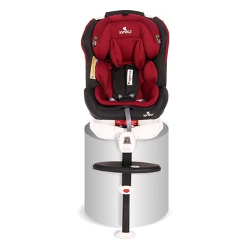 Автокресло-ребордер Pegasus Isofix 0-36 kg Red&Black