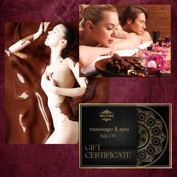 Подарунковий сертифікат Meliors для двох на spa "Шоколадний Аромат", тривалістю 2 години.