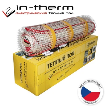 Нагревательный мат In-Therm Comfort 80 Вт (0,5 м2), электрический теплый пол под плитку