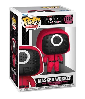 Фигурка Фанко Игра в Кальмара Рабочий в Маске №1226 Squid Game Masked Worker Funko 64799