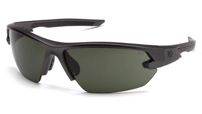 Защитные очки Venture Gear Tactical Semtex 2.0 Gun Metal Anti-Fog, чёрно-зелёные