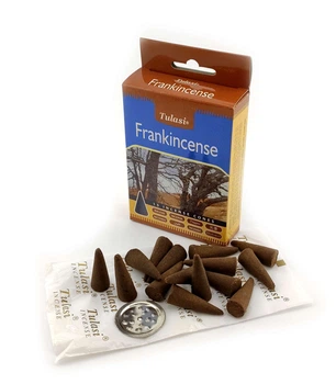Благовония "Frankincense Premium Incense Cones" "Ладан" Tulasi конусы 34385