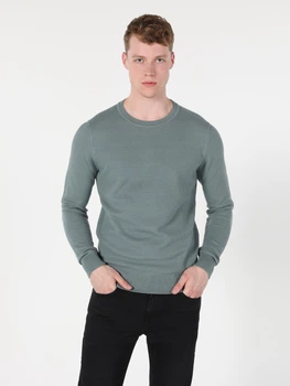 Джемпер чоловічий Colin's CL1046786-MGR S (8683197316769)