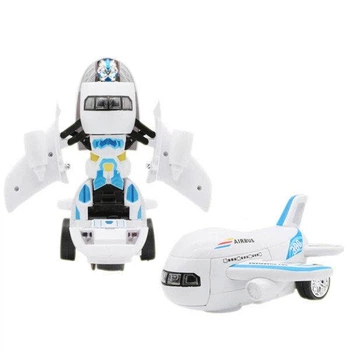 Робот самолёт трансформер интерактивный Airbus Deformation Robot