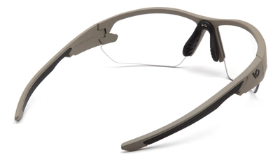 Захисні окуляри Venture Gear Tactical Semtex 2.0 Tan Anti-Fog, прозорі