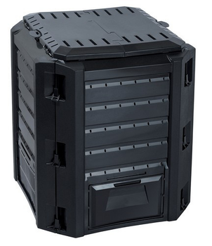 Компостер садовый COMPOGREEN 380 л Prosperplast 71,9х71,9х82,6 см (sad0001012) Черный