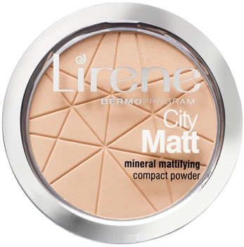 Минеральная пудра Lirene City Matt 01 Прозрачная Матирующая 9 г. (5900717699014)
