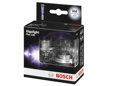 Лампа 12V H4 60/55W (вусики) Р43 +120% BОSCH GigaLight +120 (комплект 2шт) [1987301106]