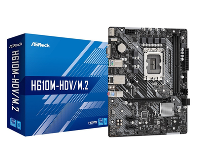 Материнская плата ASRock H610M-HDV/M.2 Socket 1700