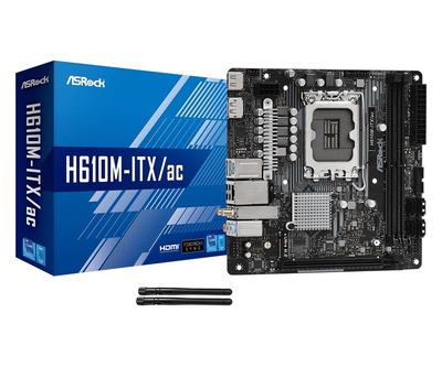 Материнская плата ASRock H610M-ITX/AC Socket 1700