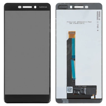 Дисплей для Nokia 6.1 Dual Sim (TA-1043, TA-1050 ) с сенсором Черный