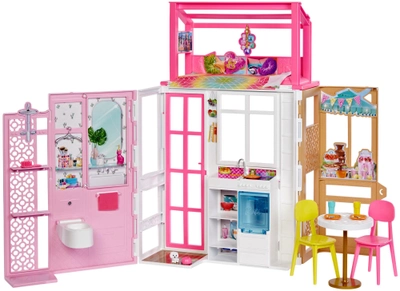 Портативный домик Barbie 2-этажный (HCD47)