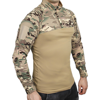 Рубашка тактическая убокс Pave Hawk PLY-11 Camouflage CP S военная камуфляжная весна-осень taktical