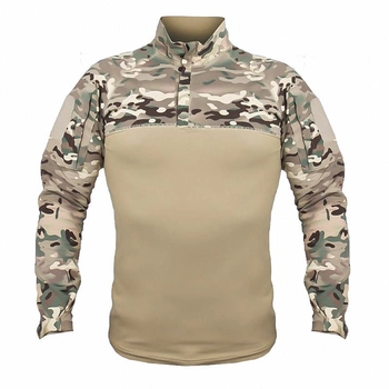 Рубашка тактическая убокс Pave Hawk PLY-11 Camouflage CP 3XL военная с воротником на замке и карманами