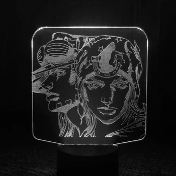 Акриловий світильник-нічник ДжоДжо білий tty-n001539