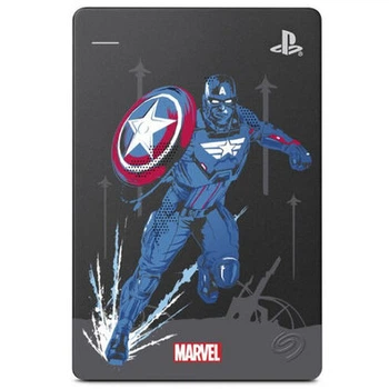 Seagate Marvel's Avengers Captain America Special Edition 2TB for PlayStation 4 (STGD2000107)