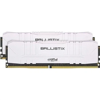 Crucial 16 GB (2x8GB) DDR4 3000 MHz Ballistix White