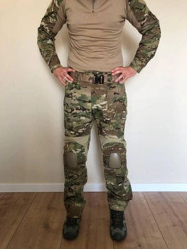 Форма військова із захистом Emerson сорочка + штани XL (50-52) Мультикам