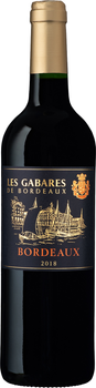 Вино Les Gabarres De Bordeaux червоне сухе 0.75 л 13% (3499144018694)