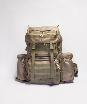 Рюкзак тактичний 40 літрів об'єм для штурмовий військовий рюкзак 40л, водовідштовхувальний cordura койот