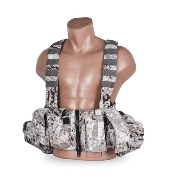 Розвантажувальний жилет LBX-0062 Chest Rig Піксель 2000000021034