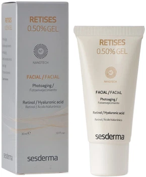 Омолоджуючий гель для обличчя Sesderma Retises Nano 0.5% Gel 30 мл (8470001535634)