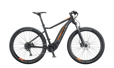 Електровелосипед KTM MACINA ACTION 291 29", рама L, чорно-жовтогарячий, 2021