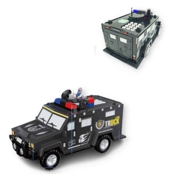 Сейф дитячий поліцейський машина LEGO DSM-16873 система безпеки чорний (DSM-16873_512)