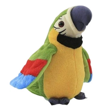 Электронный говорящий попугай Parrot Talking зеленый (WM-4149_269)