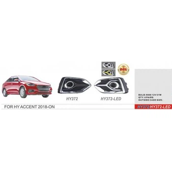 Фари доп.модель Hyundai Accent 2017-20/HY-372/HB4(9006)-12V55W/ел.проводка