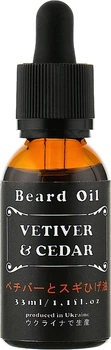 Масло для бороды "Ветивер и кедр" - ЧистоТел 30ml (236081-35437)