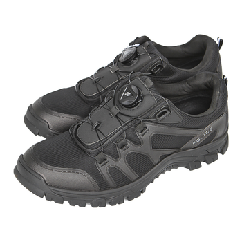 Чоловічі кросівки Han-Wild H511-83A р.46 Black тренувальне взуття з автоматичною пряжкою taktical